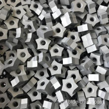 Inserti di taglio in pietra in marmo a forma di stella